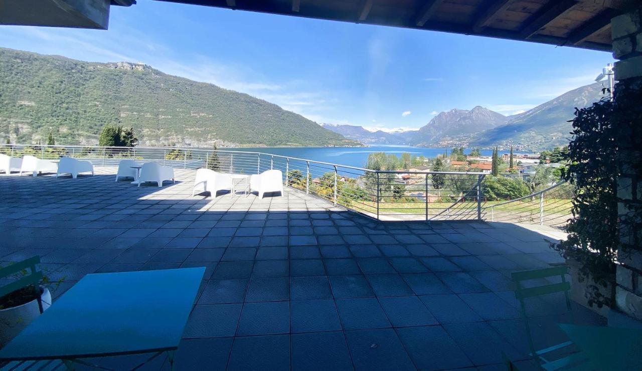 Vela Di Soleville Camere Con E Senza Vista Lago Con Ristorante & Pizzeria Sale Marasino Ngoại thất bức ảnh