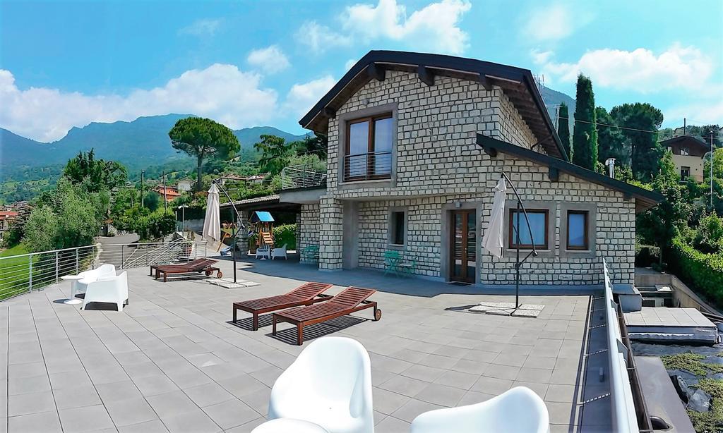 Vela Di Soleville Camere Con E Senza Vista Lago Con Ristorante & Pizzeria Sale Marasino Ngoại thất bức ảnh